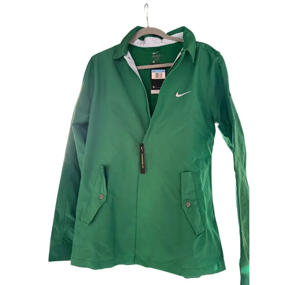 Nike Golf Full Zip Green Jacket Men’s Medium Tall BV0386-302 NEW